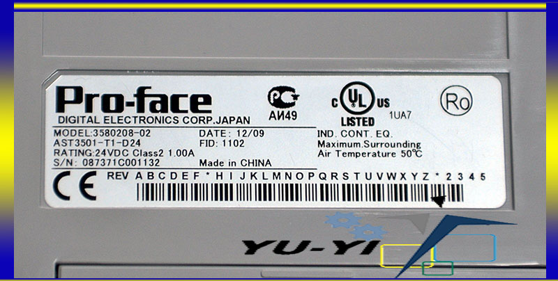 PROFACE Graphic Panel AST3501-T1-D24 Touch Screen - PLC DCS SERVO